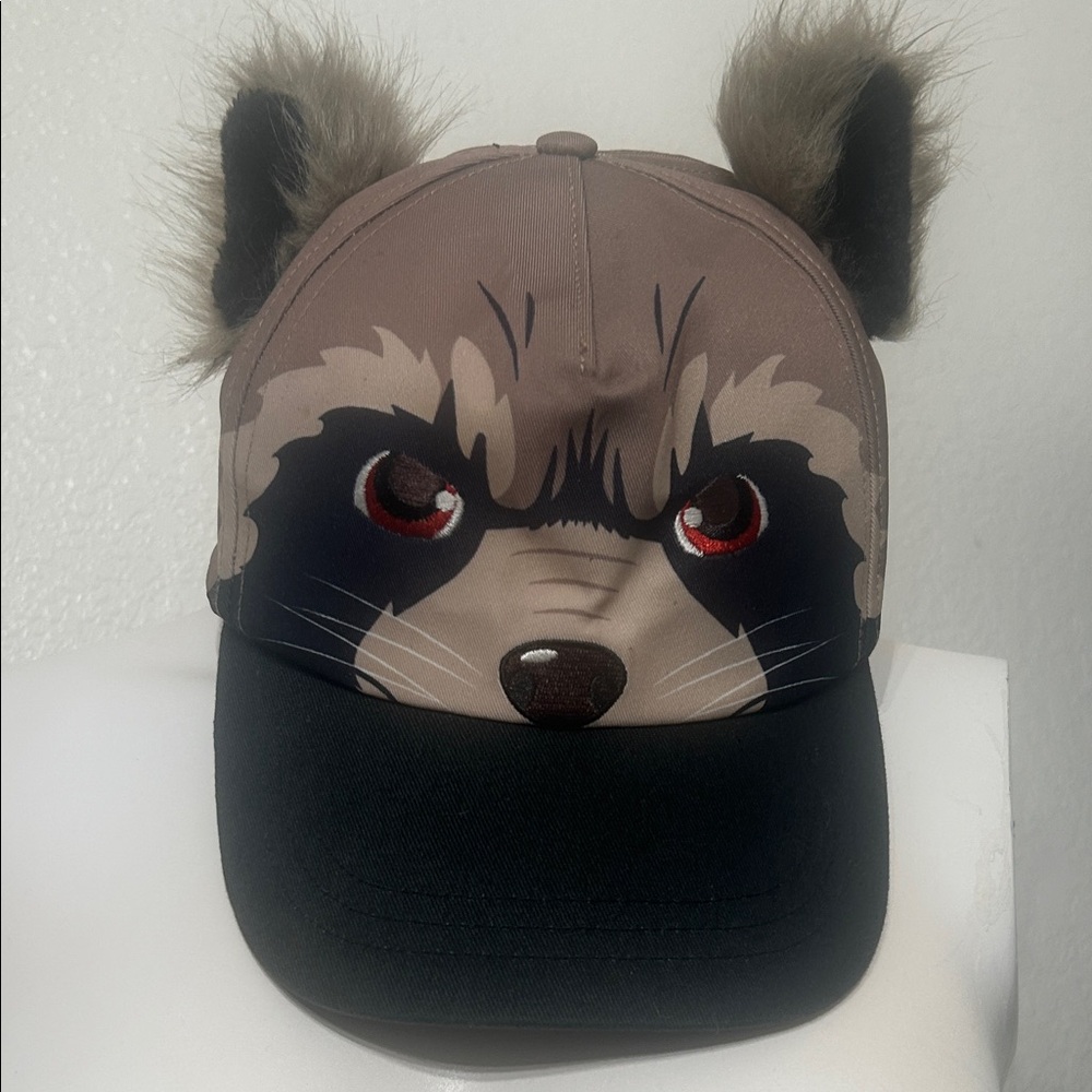 Disney Marvel Guardians of the Galaxy Rocket Raccoon Faux Fur Ears/tail